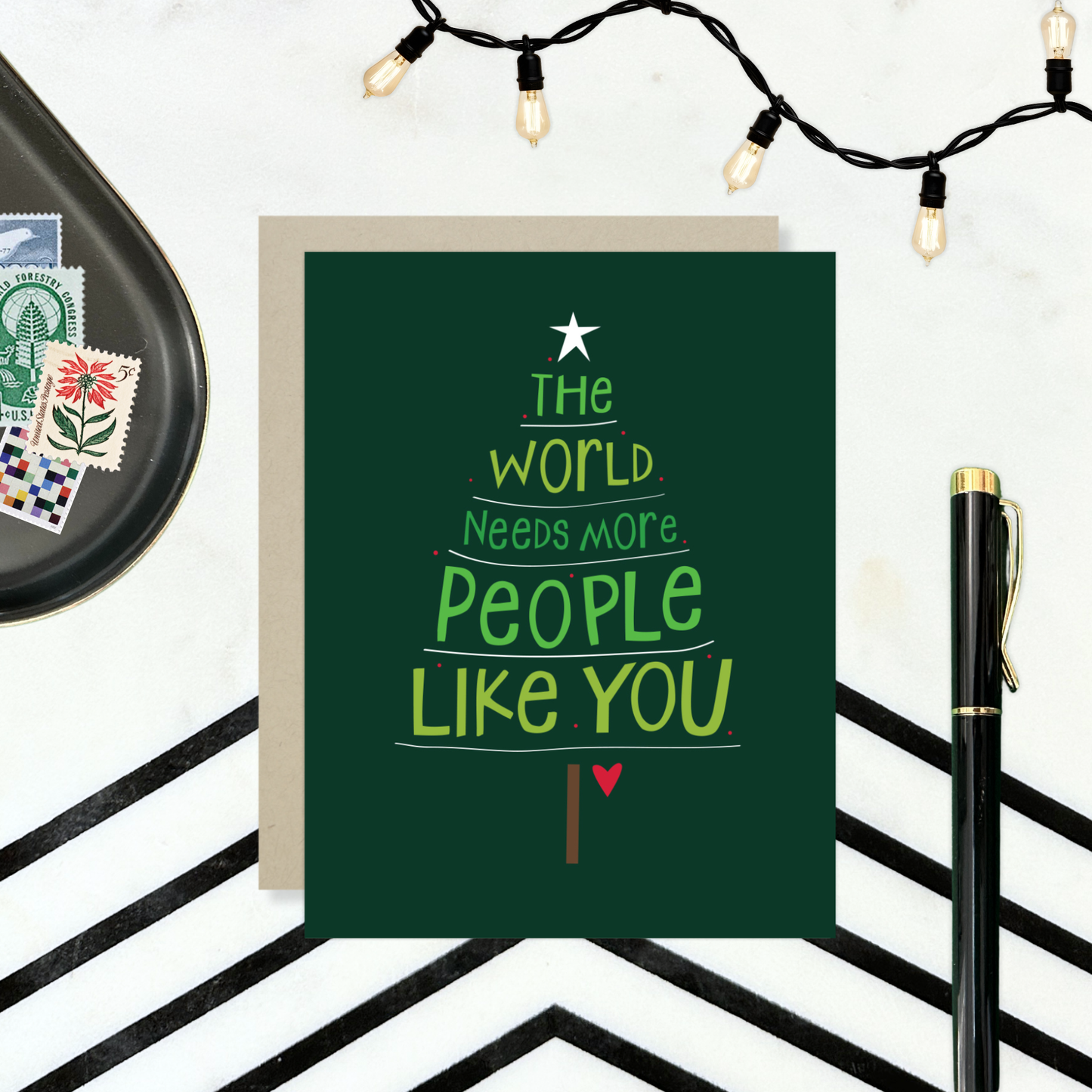 Barone and Co. - More People Tree Holiday Card