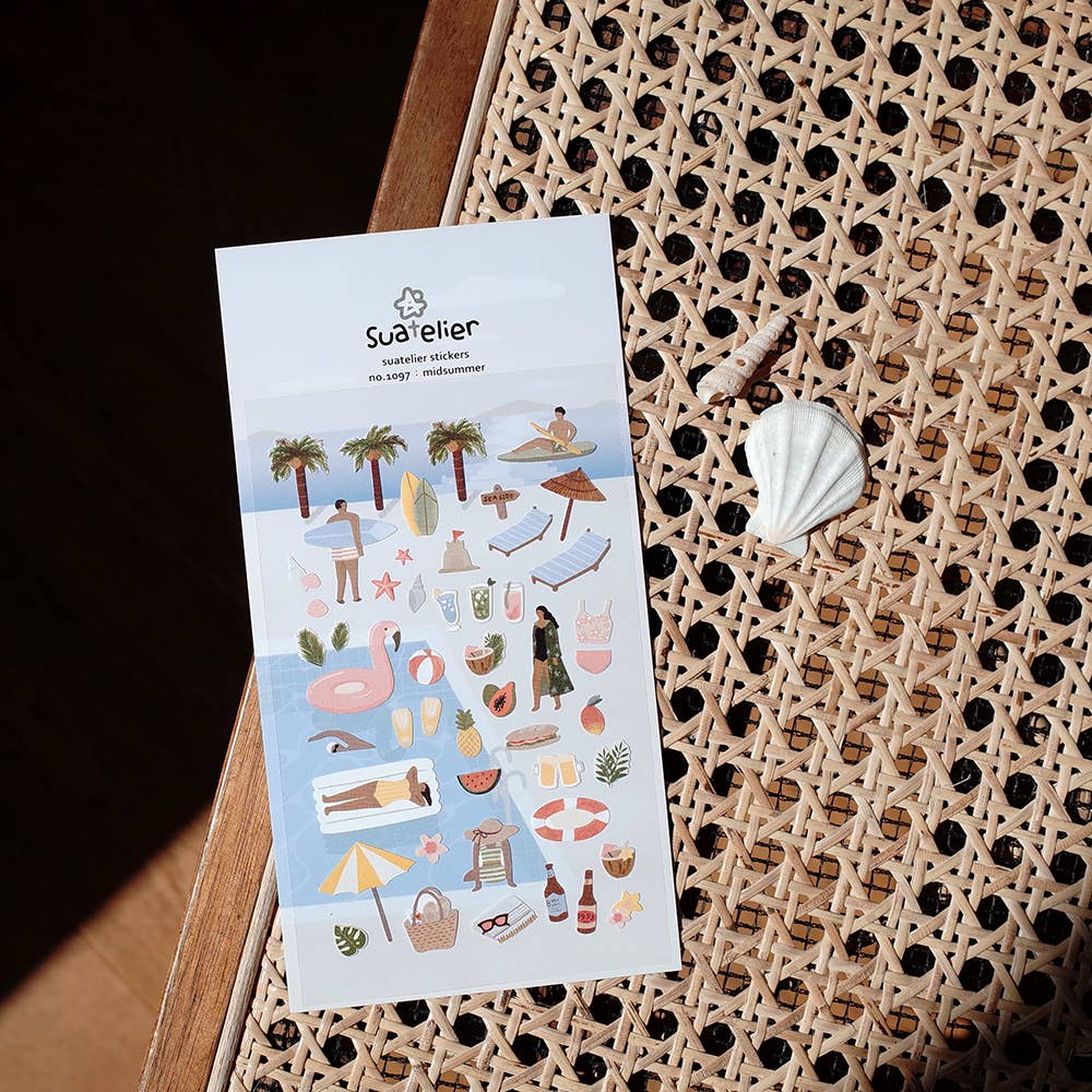 Midsummer Poolside - Sticker Sheet