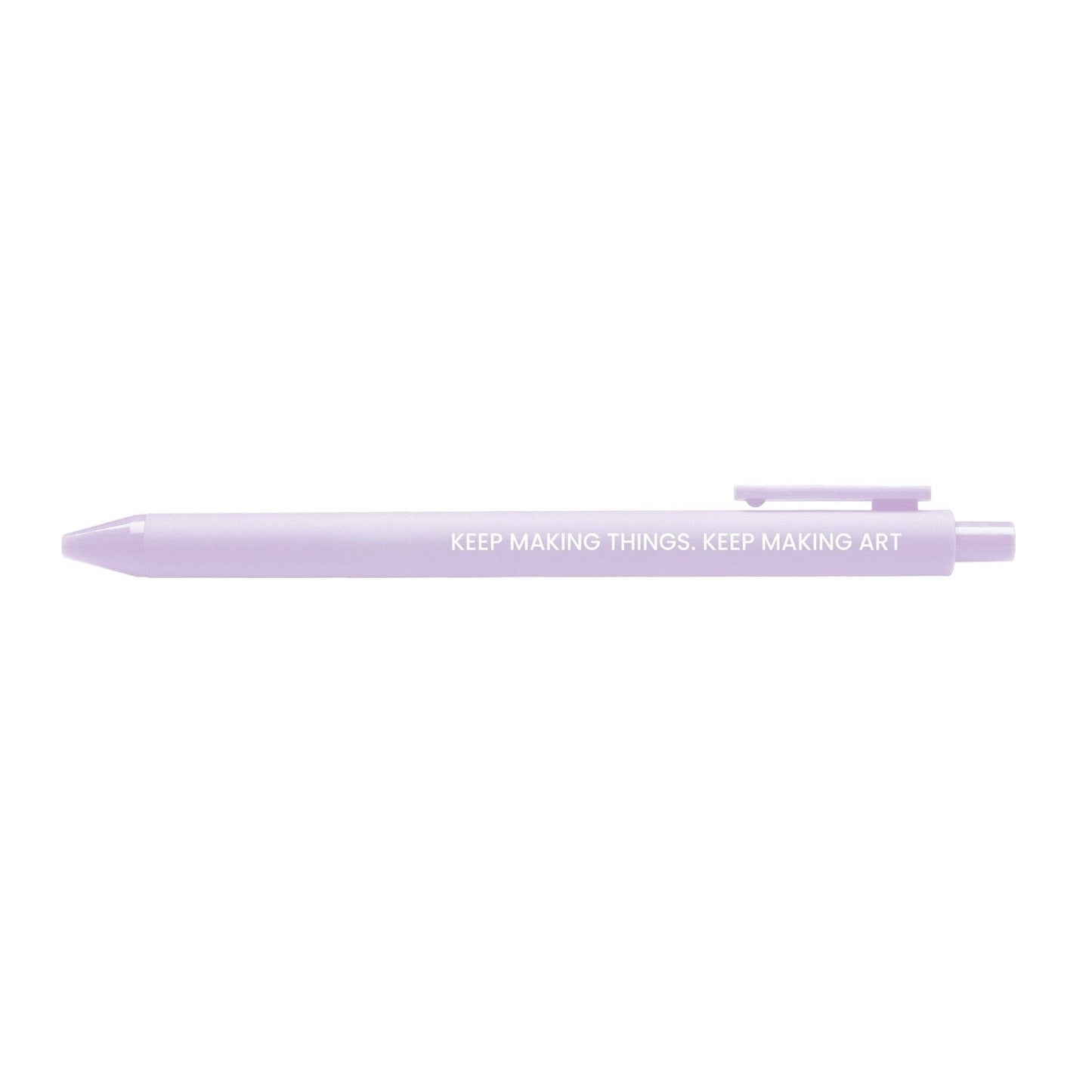 Keep Making Art pen - single jotter pen