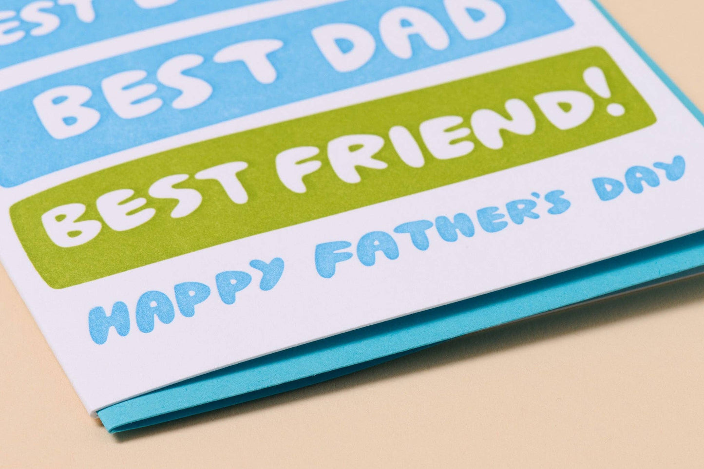 And Here We Are - Best Hugger/Listener/Dad/Friend - Birthday Card Father's Day Card from Partner
