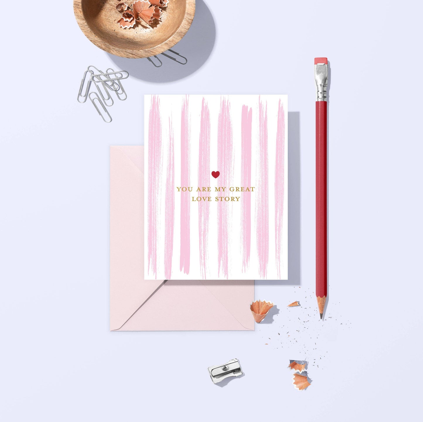 Sublime & Co. - You Are My Great Love Story Valentine's Day Card
