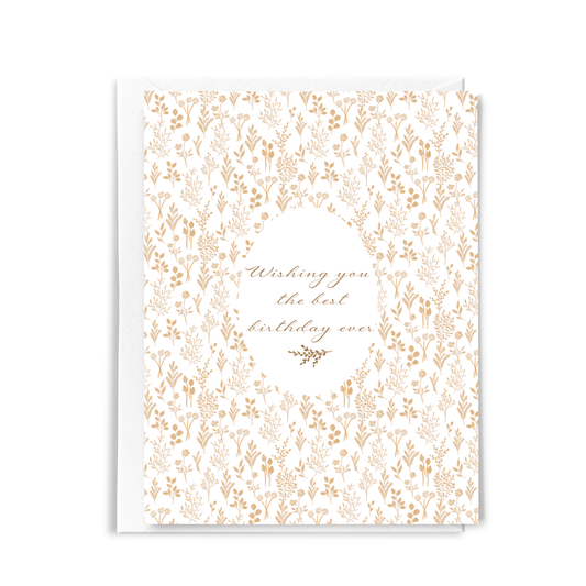 JJ Paperie & Co - Best Birthday Ever Card