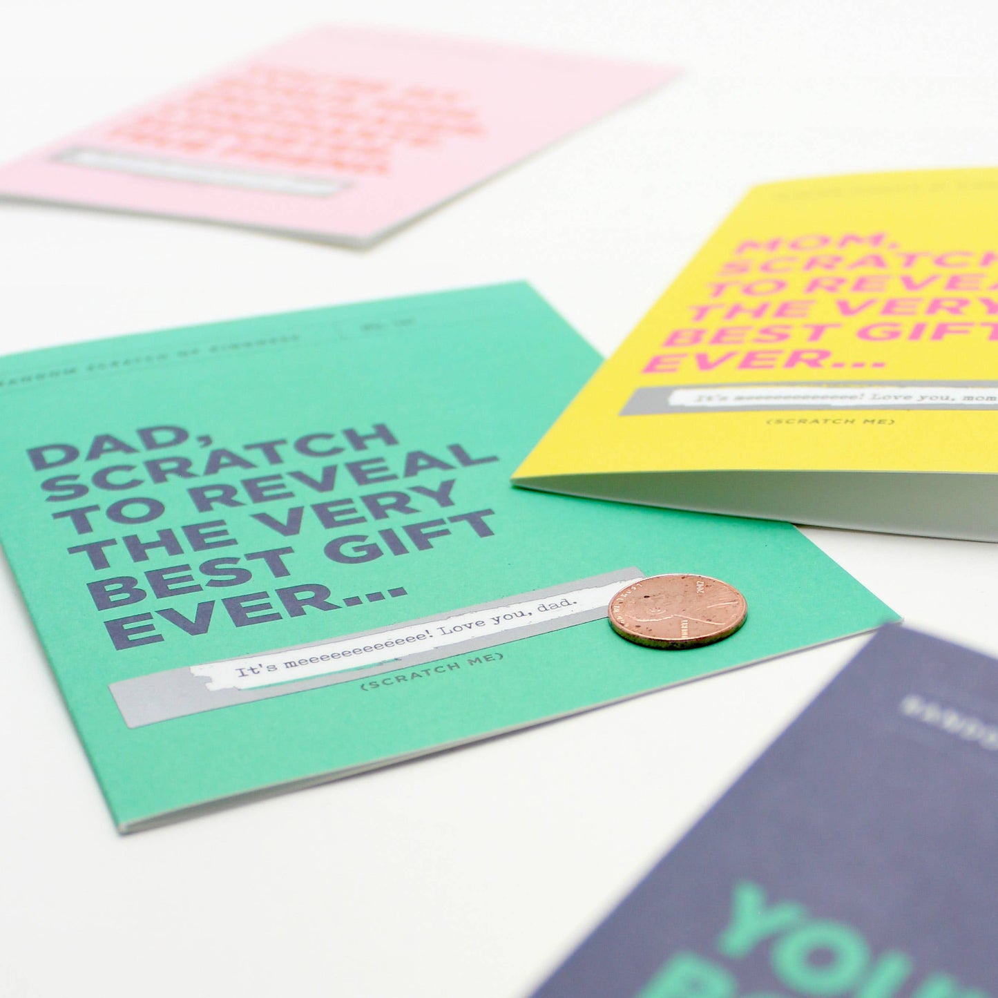 Inklings Paperie - Scratch-off Card - Best Gift Ever - Father's Day/Birthday