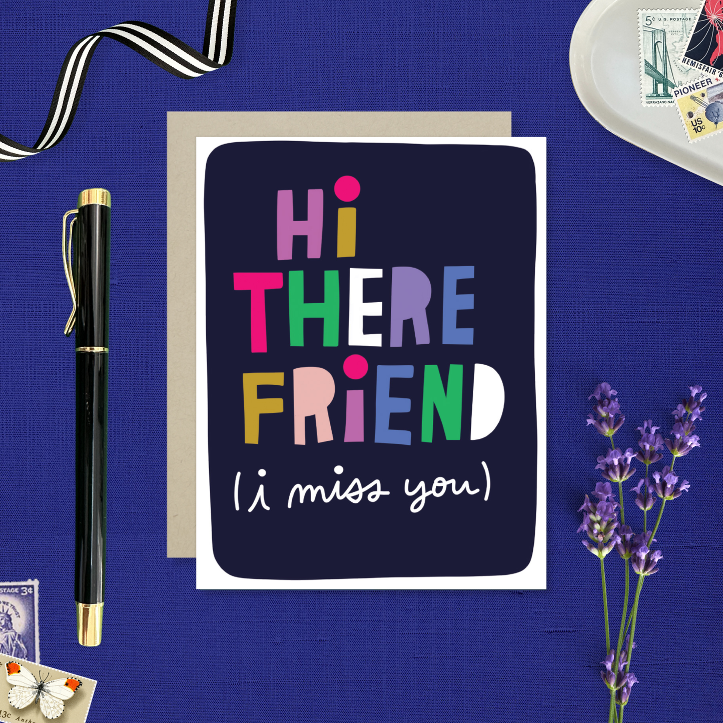 Barone and Co. - Hi There Friend Card