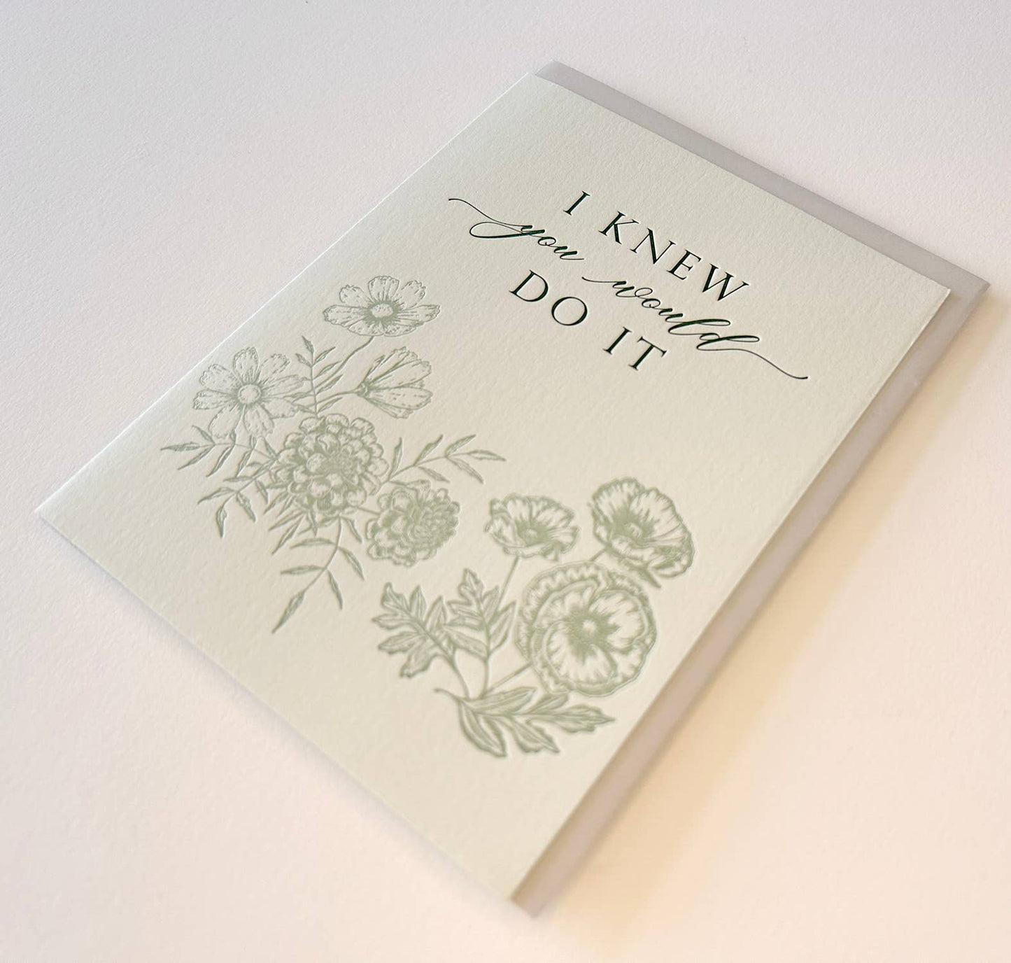 Rust Belt Love Paperie - I Knew You Would Do It - Congratulations Greeting Card