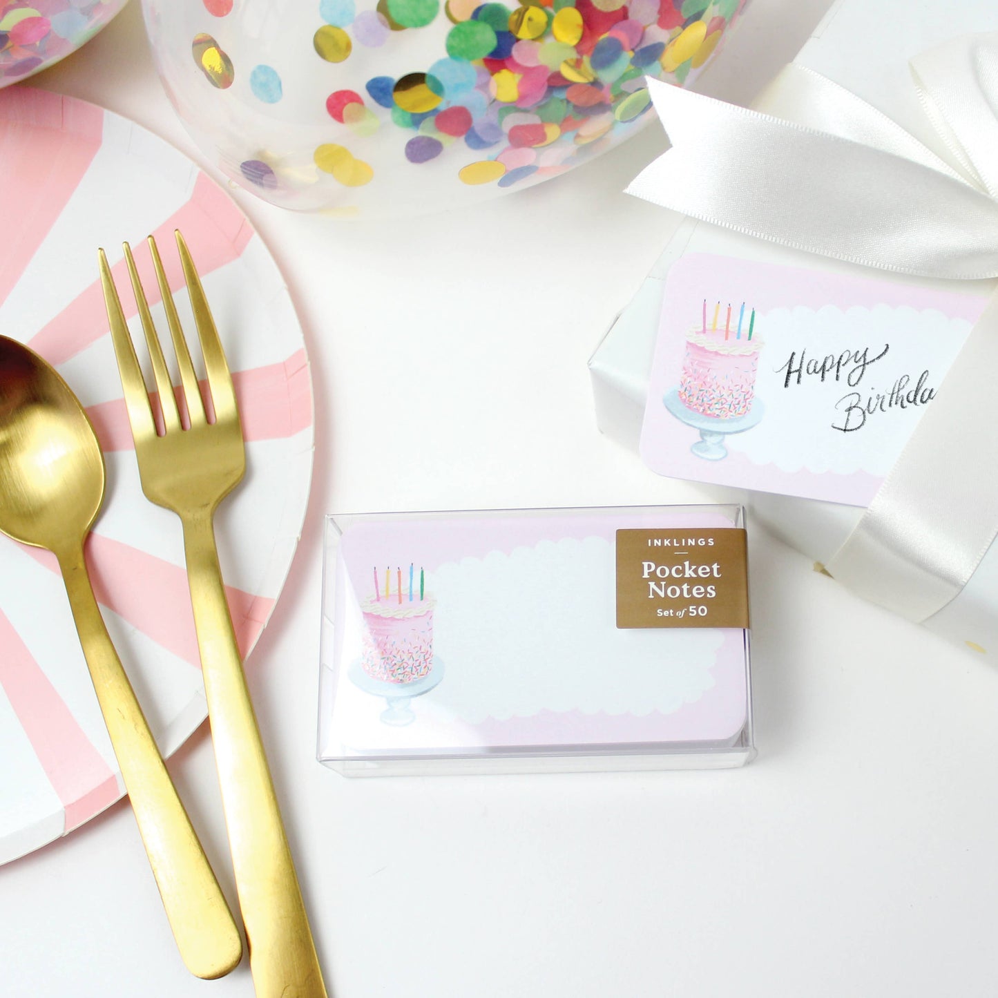 Birthday Cake - Pocket Notes