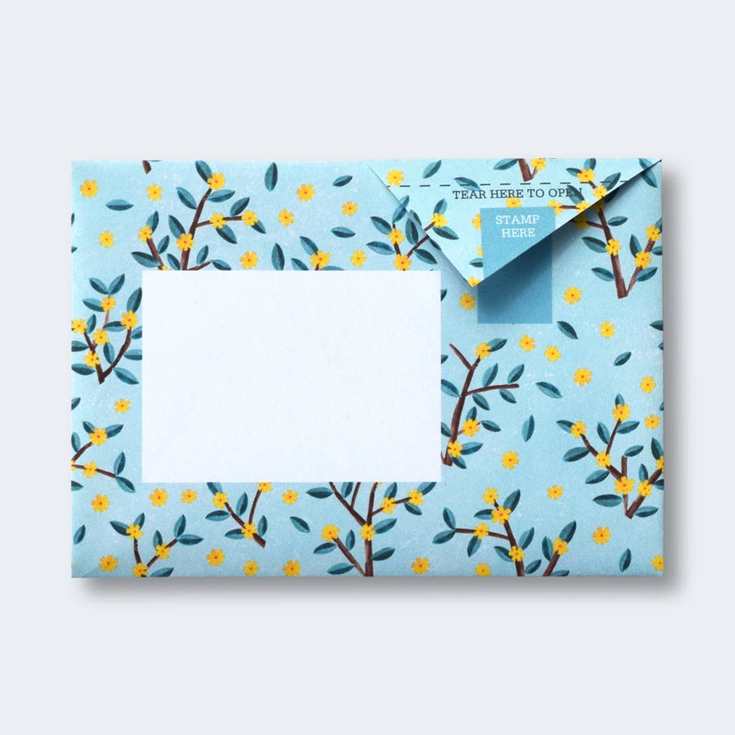 Wildflower - Pigeon Folding Letter Set of 6