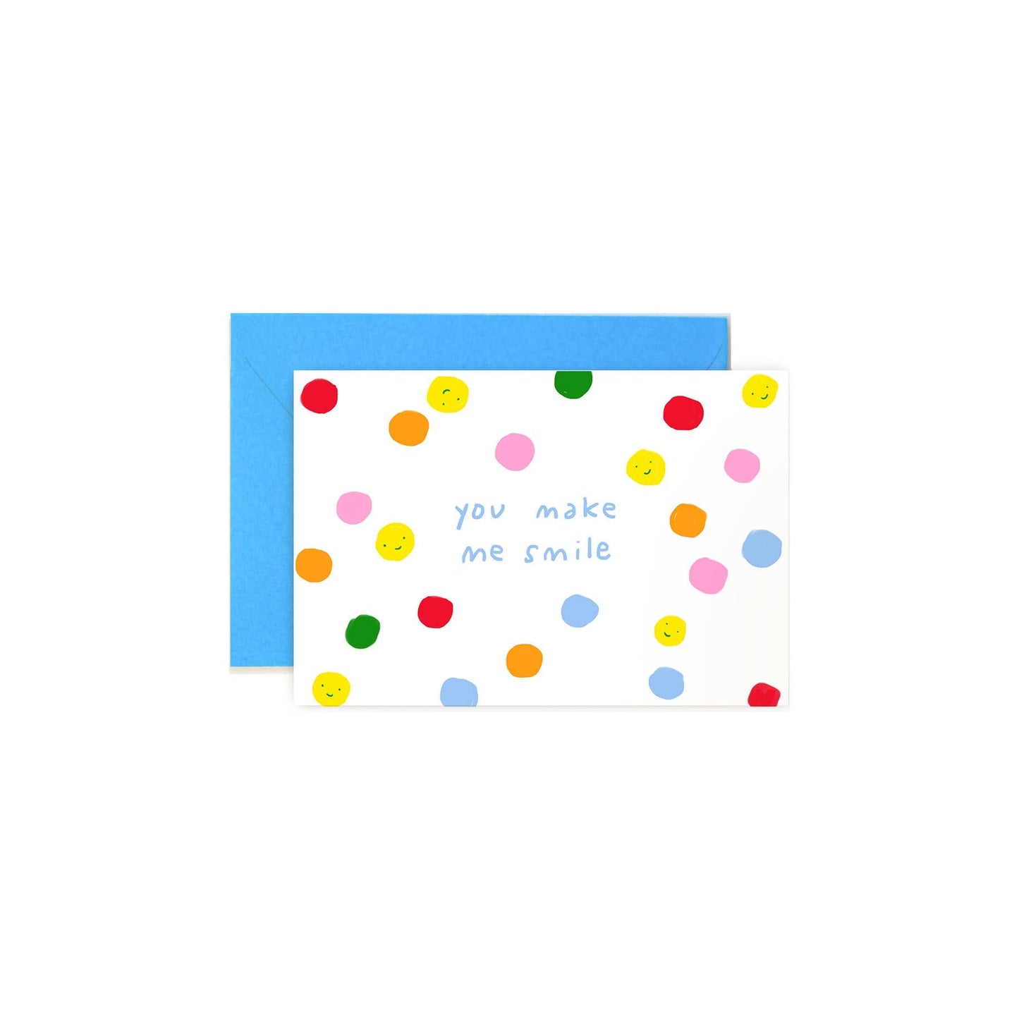 You Make Me Smile – Encouragement Mini Note Card