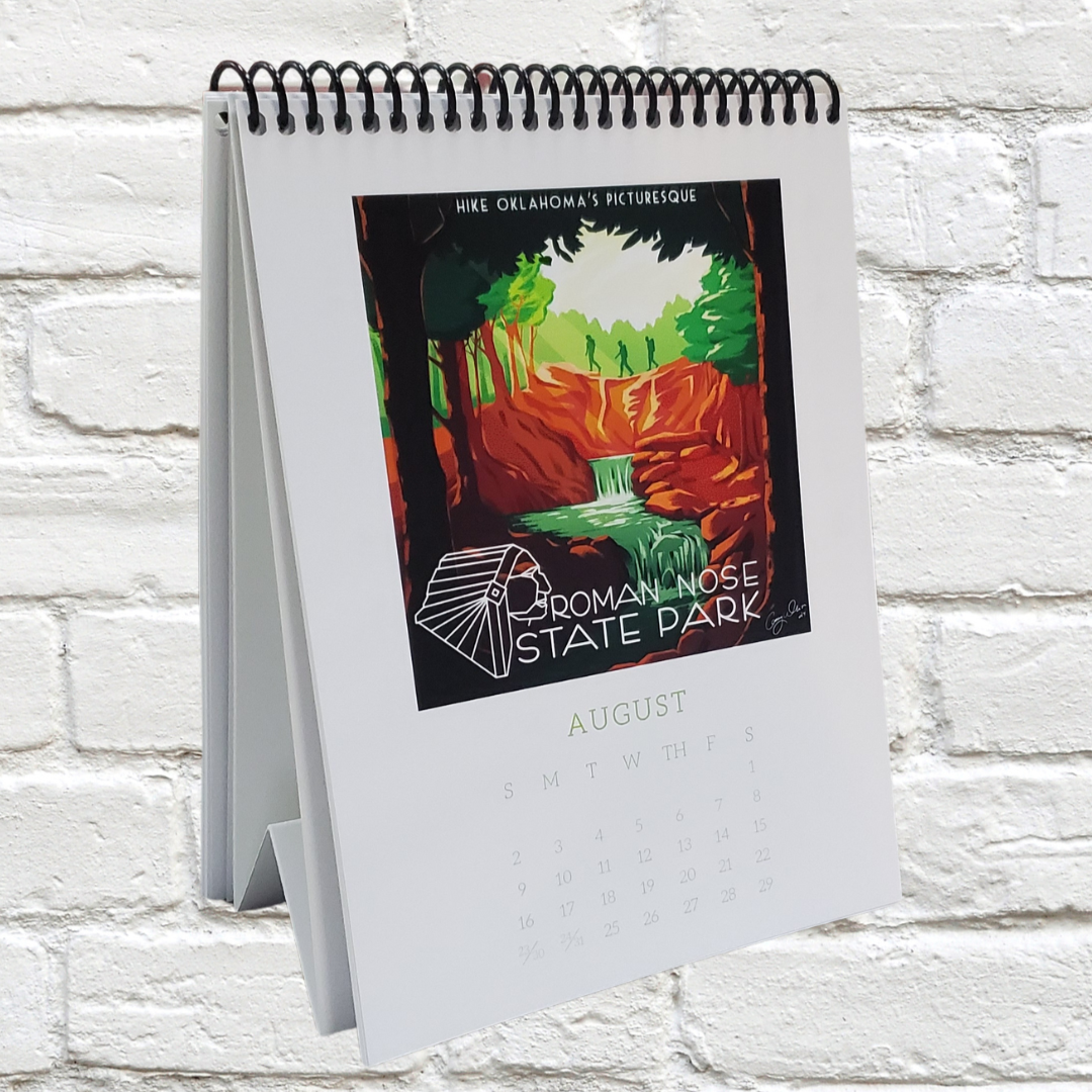 2026 Oklahoma Desk Calendar