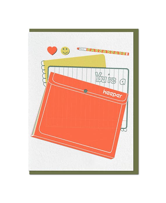 Keeper - Love Greeting Card