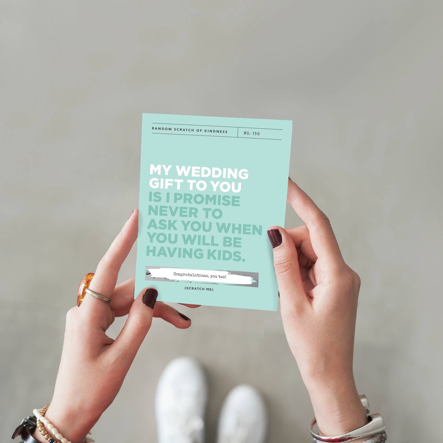 Inklings Paperie - Scratch-off Card - My Wedding Gift to You
