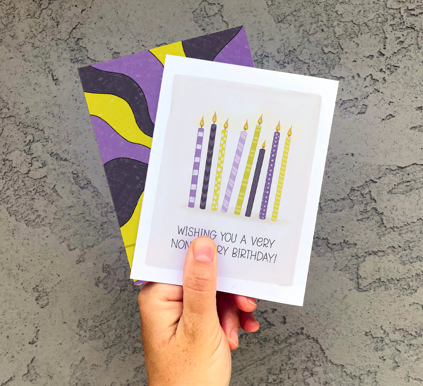 The Noble Paperie - Non-Binary Birthday | LGBTQ+ Friend Bday Queer Card