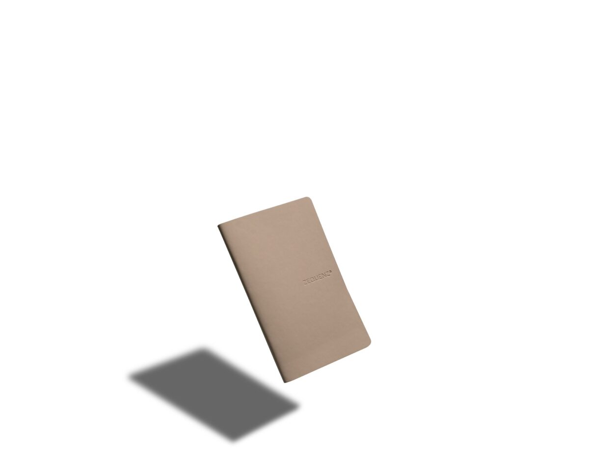 Taupe - A6 Note - Zequenz Professional Notebook