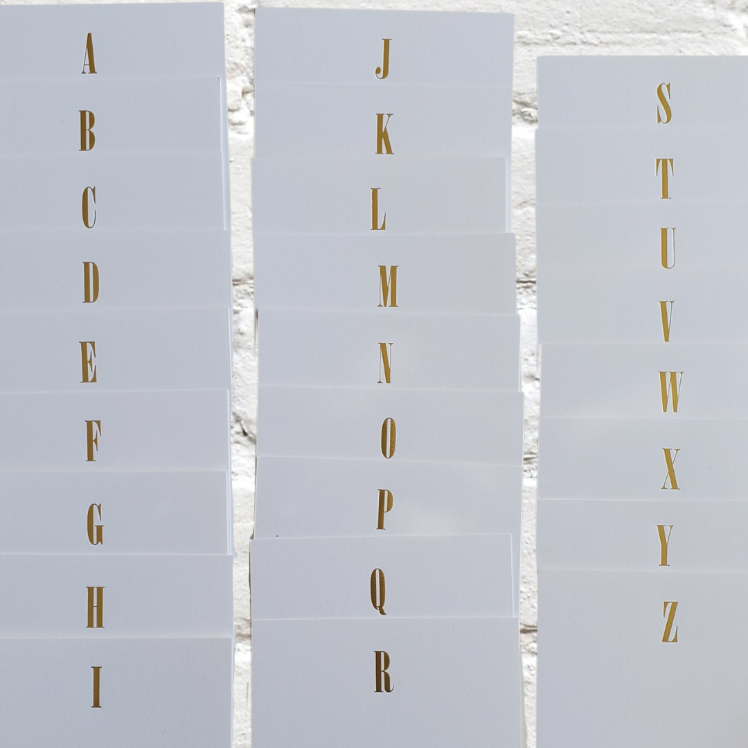 Marquee Personalized Stationery Set