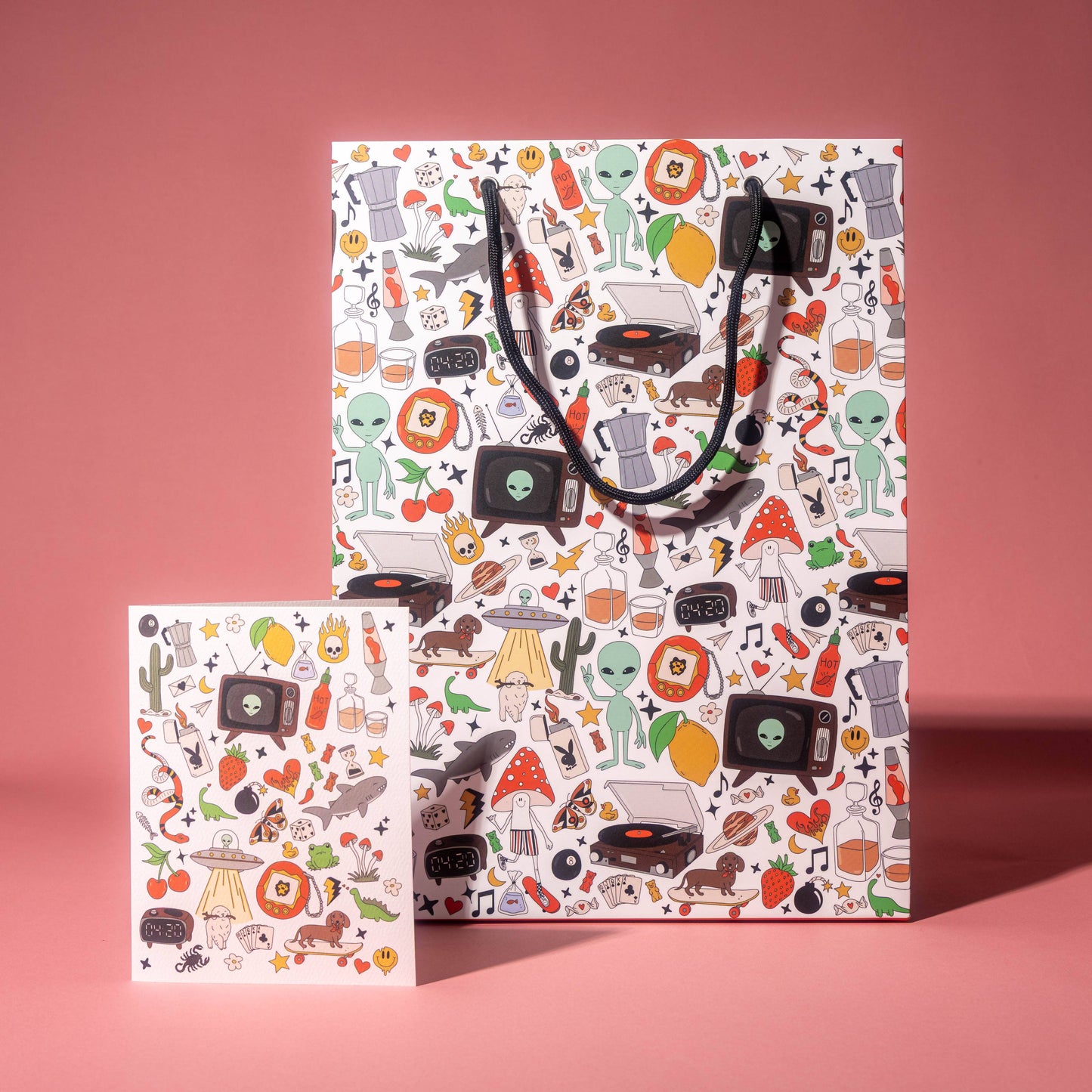 Illustrating Amy - Retro Print Gift Bag