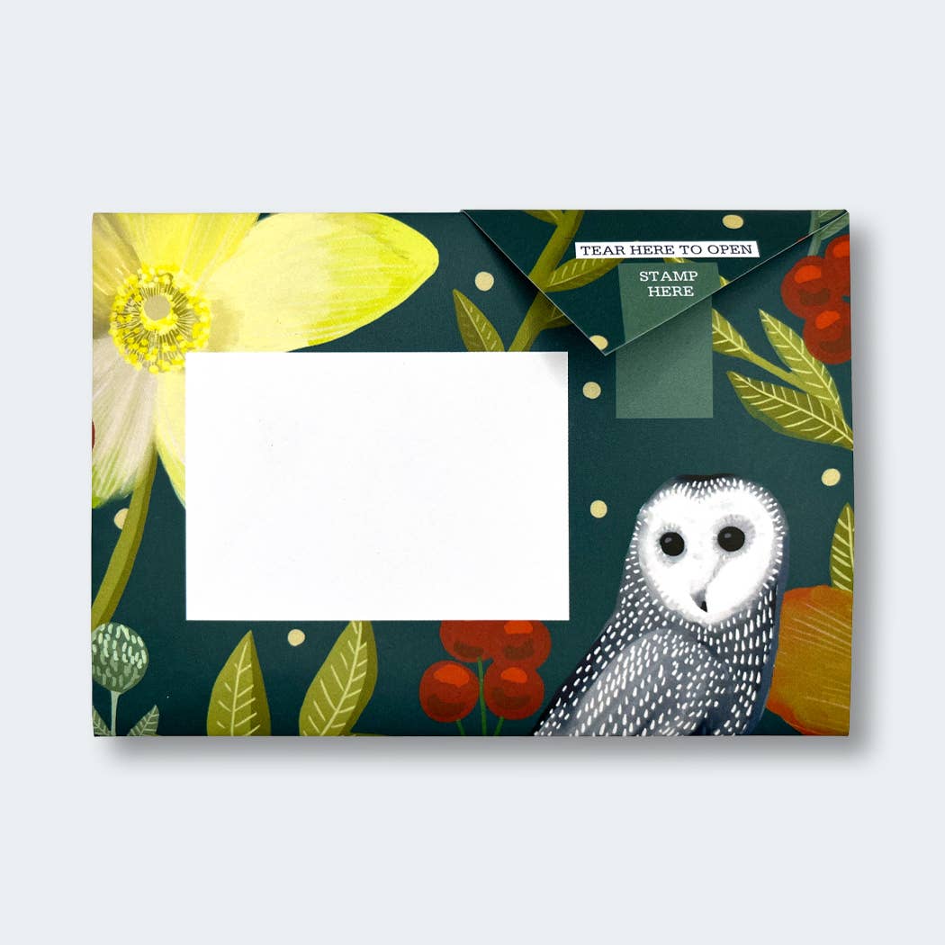 pigeonposted - Dusk to Dawn Pigeon letter pack