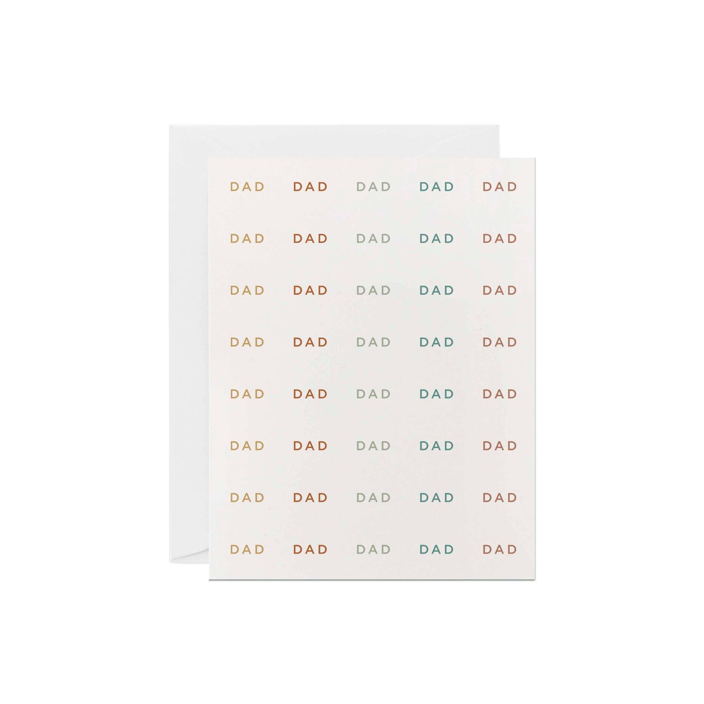 Line & Kind Paper Co. - Dad Dad Dad | Father's Day Greeting Card
