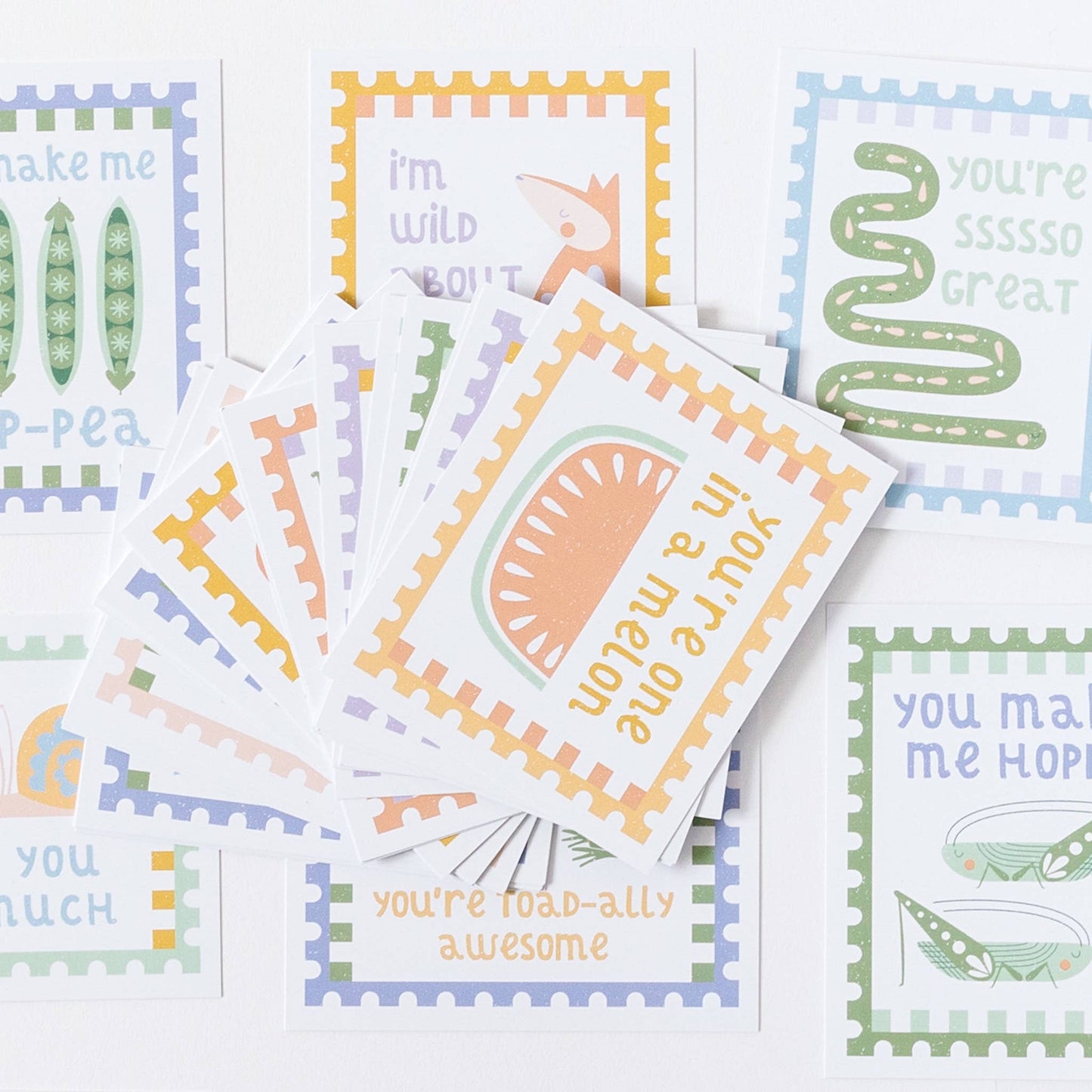 oh, little wren - Punny Notes Cards, a Set of 20 Lunchbox or Just Because Note