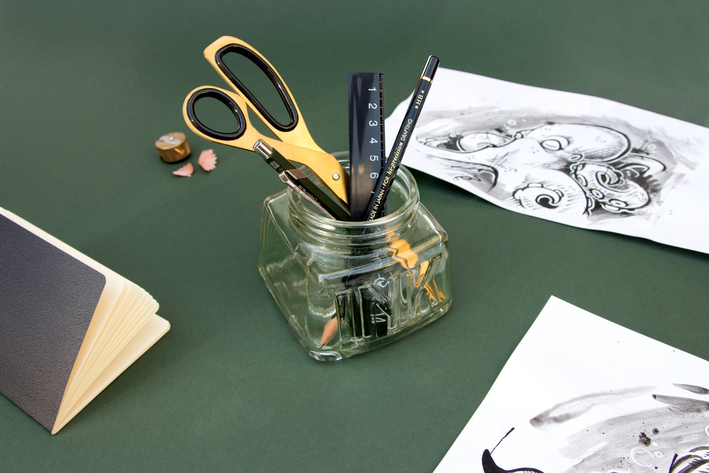 Inkwell Desk Tidy Cup