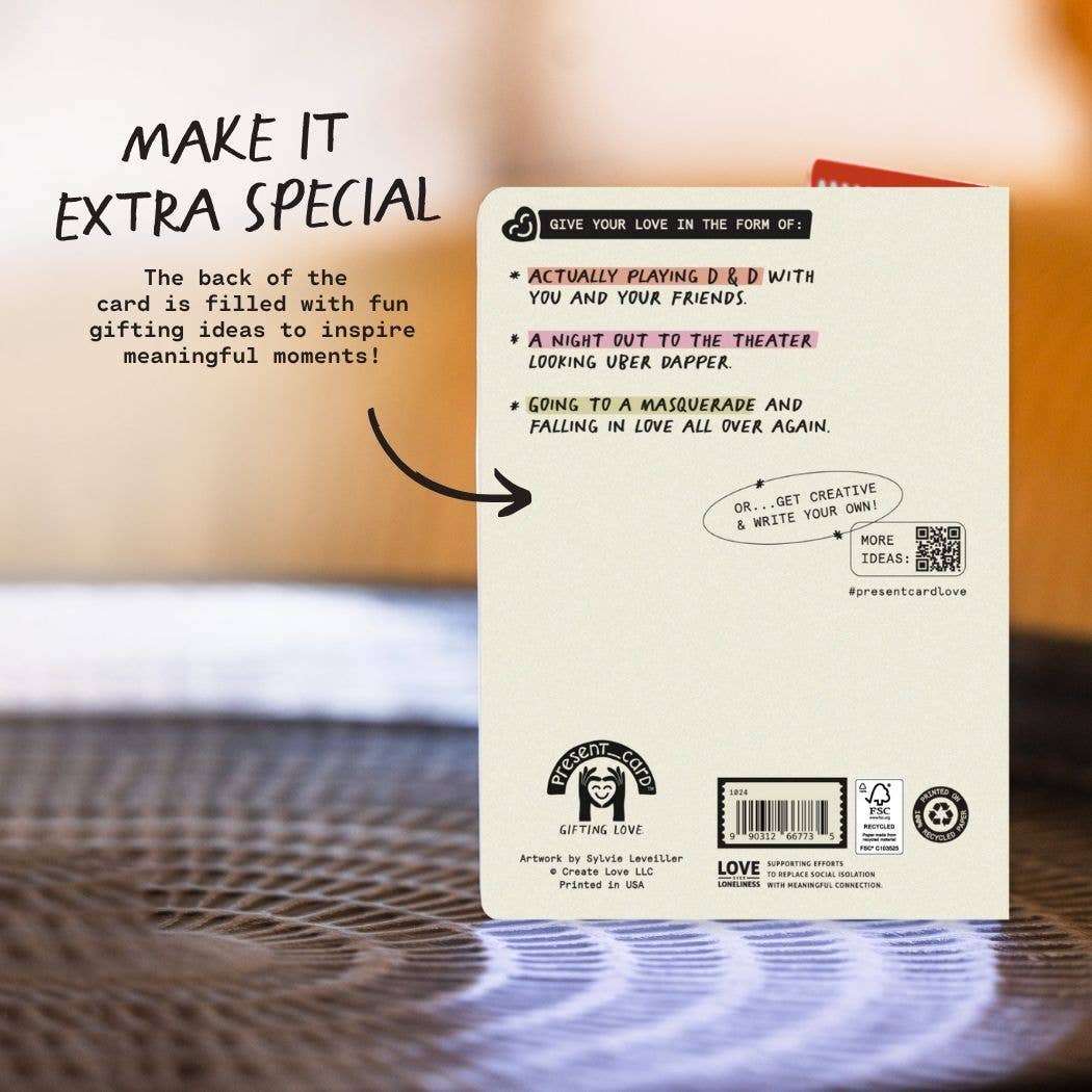 PresentCard™ | Indubitably - Nerdy Lover Card