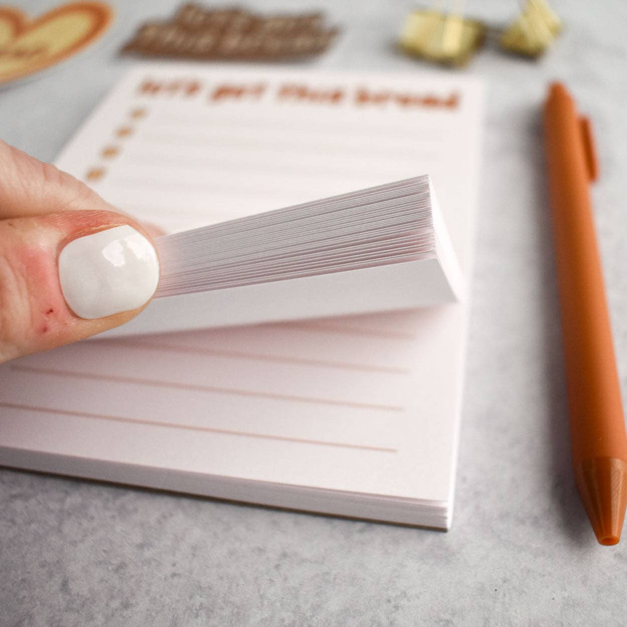 Kyn You Believe It - Let’s Get This Bread Notepad