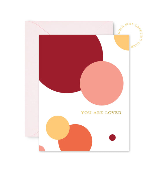 Sublime & Co. - You Are Loved Colorful Valentine's Day Card