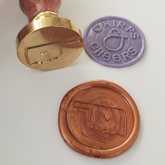 Oklahoma - Wax Seal Stamp