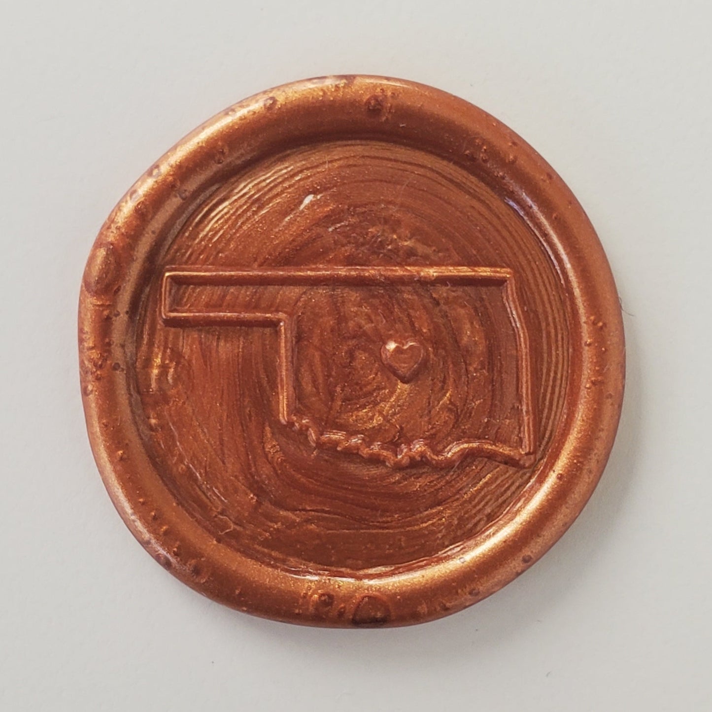 Oklahoma - Wax Seal Stamp
