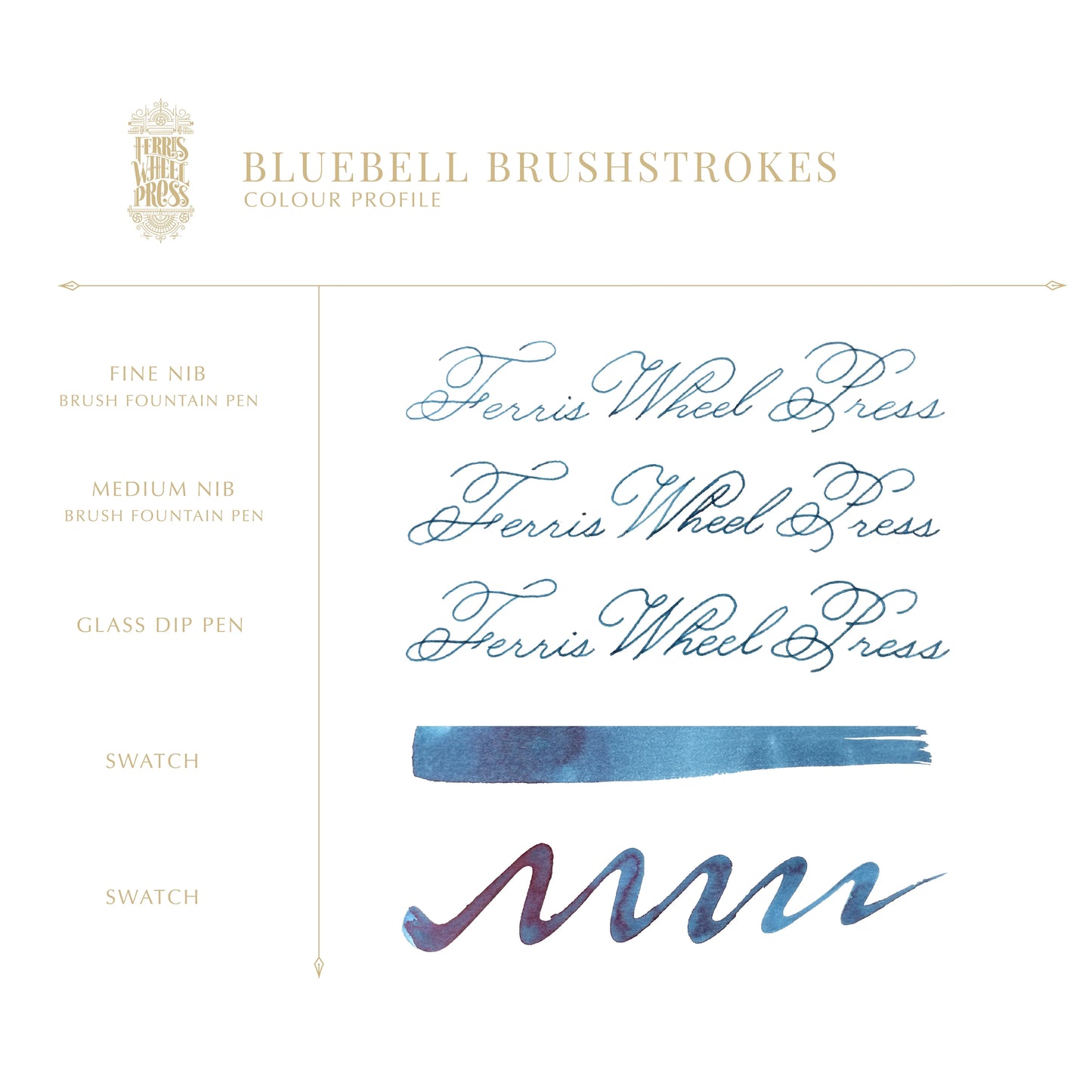 Ferris Wheel Press - Bluebell Brushstrokes - 10mL