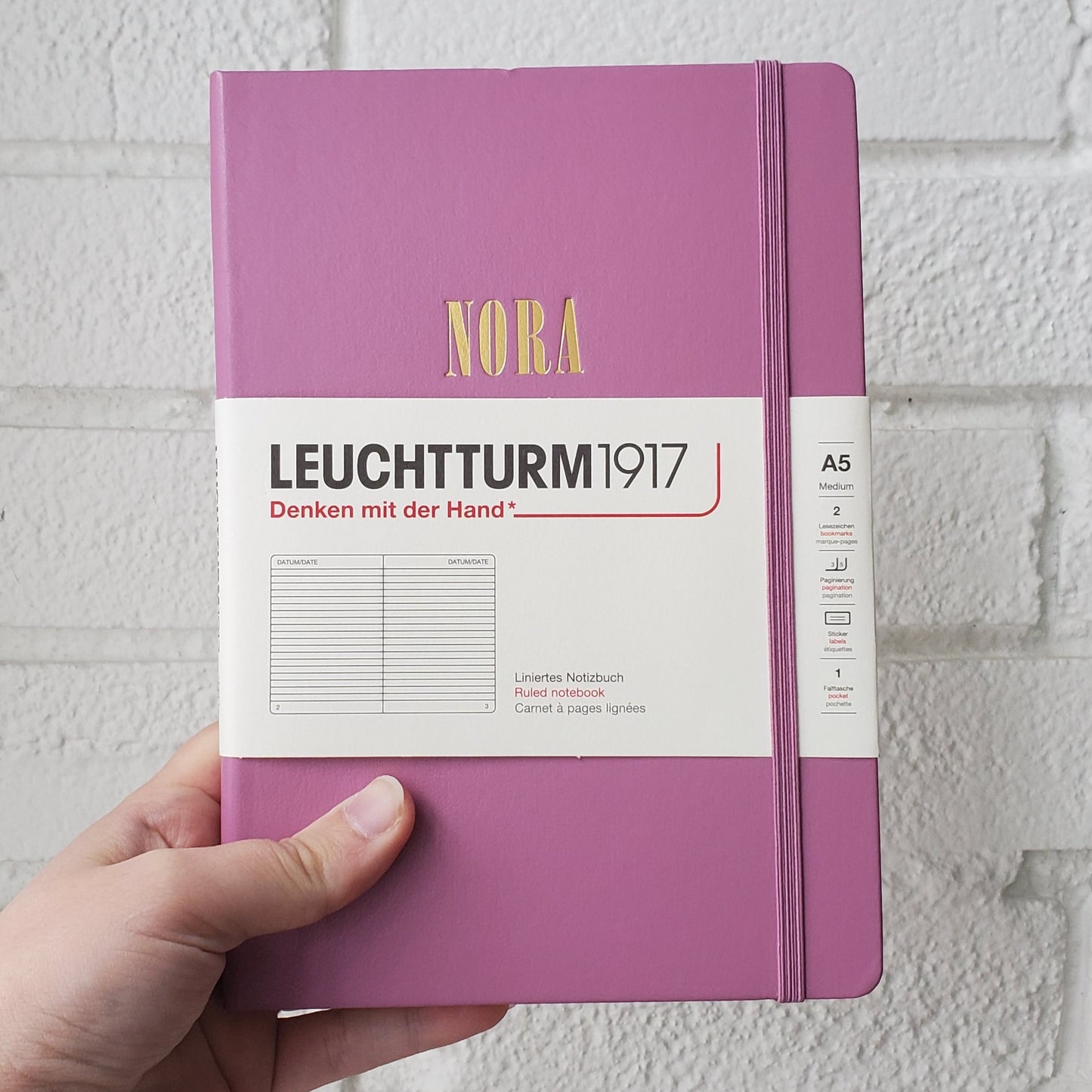 Personalize Your Leuchtturm Journal with Foil Embossing