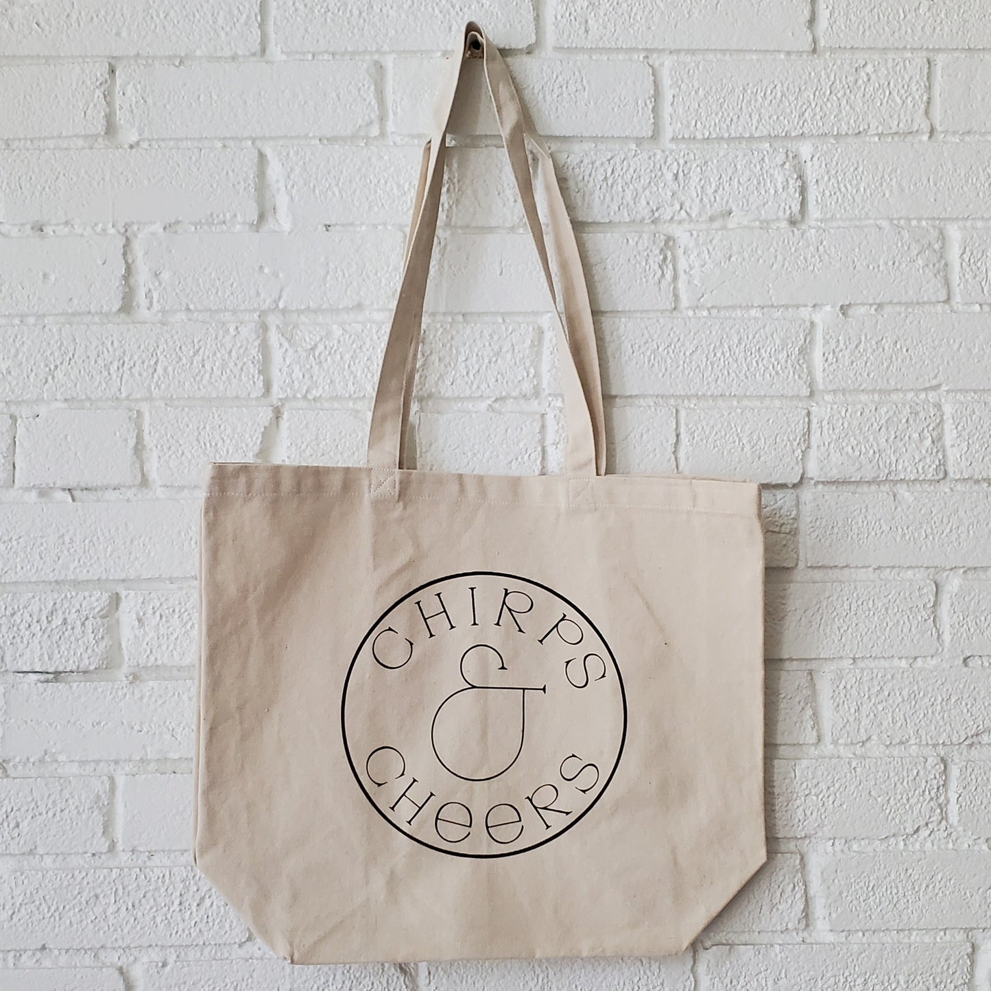 Chirps & Cheers Branded Tote Bag - 2025