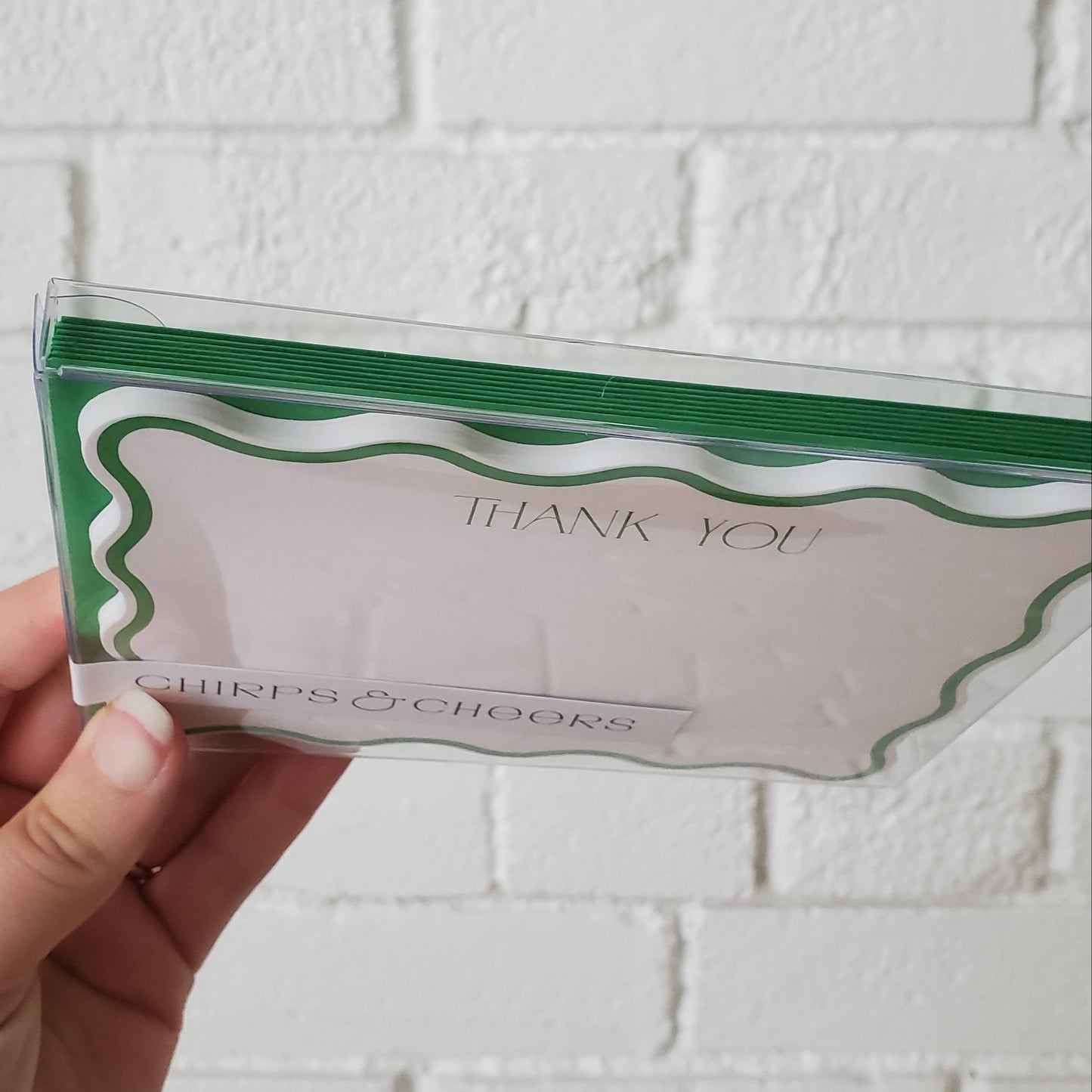 Scalloped Thank You Notes - Set of 8