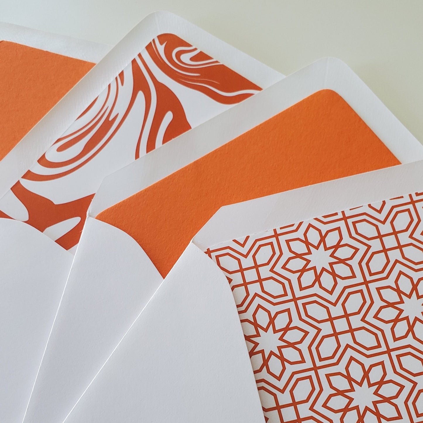 *NEW* Oklahoma Orange (OSU) Foil Flat Notecard Set