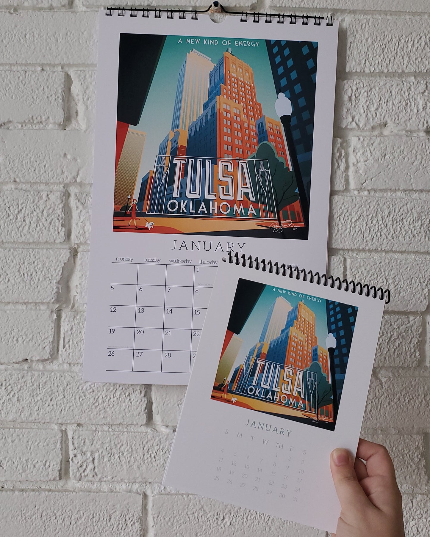 2026 Oklahoma Desk Calendar