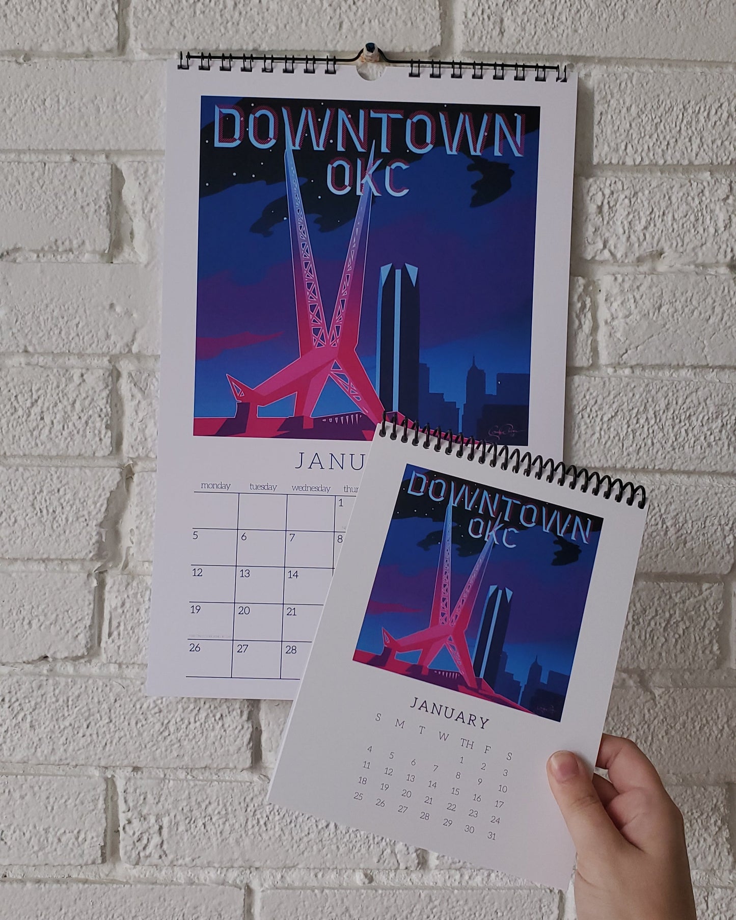 2026 Oklahoma City (OKC) Desk Calendar