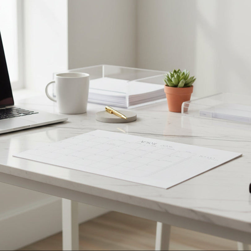 2026 MINI Monthly Desk Pad Calendar