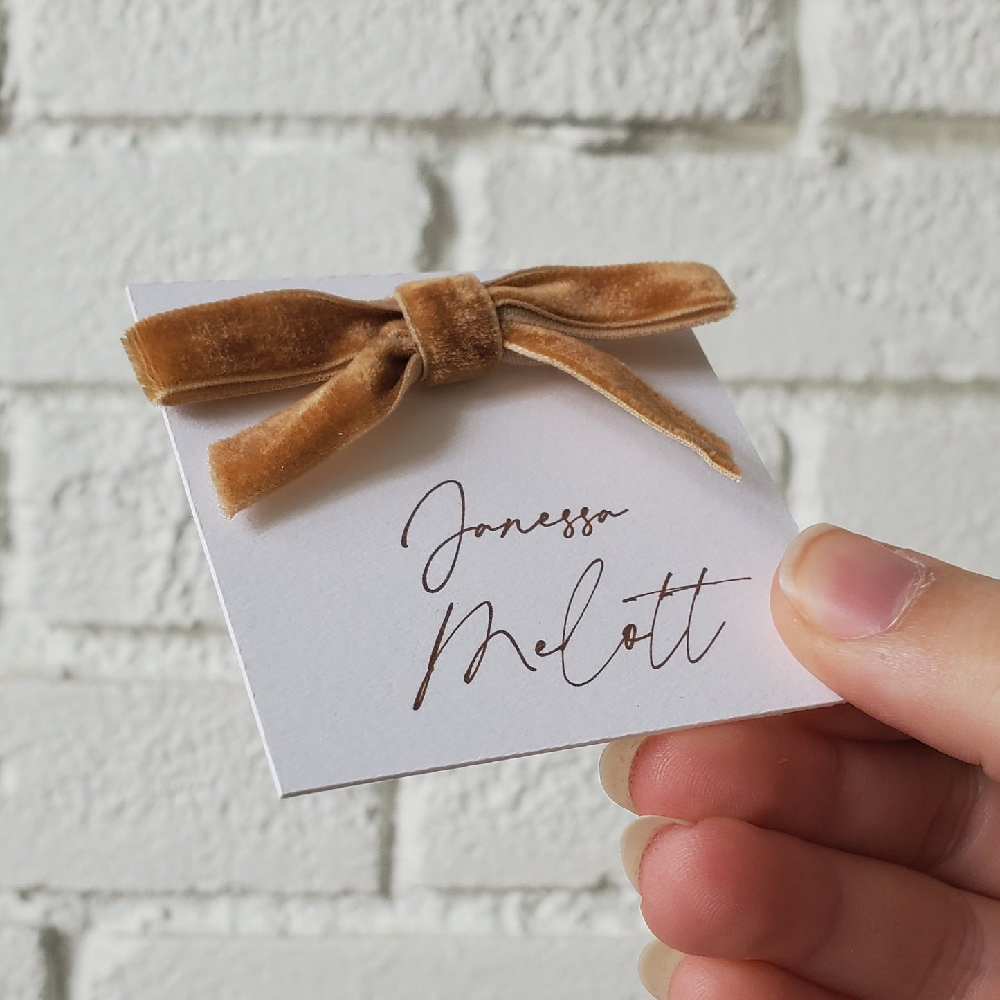 Personalized Place Cards - The Ness