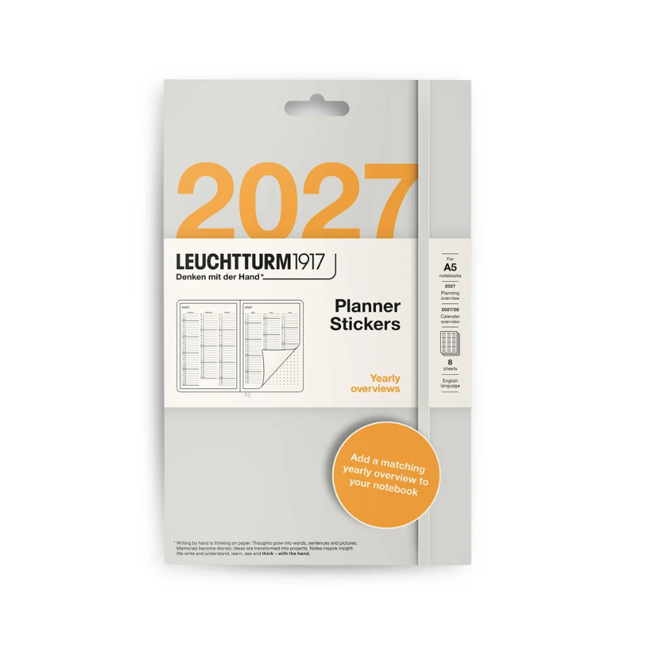 Yearly (A5) Journal Stickers - 2027
