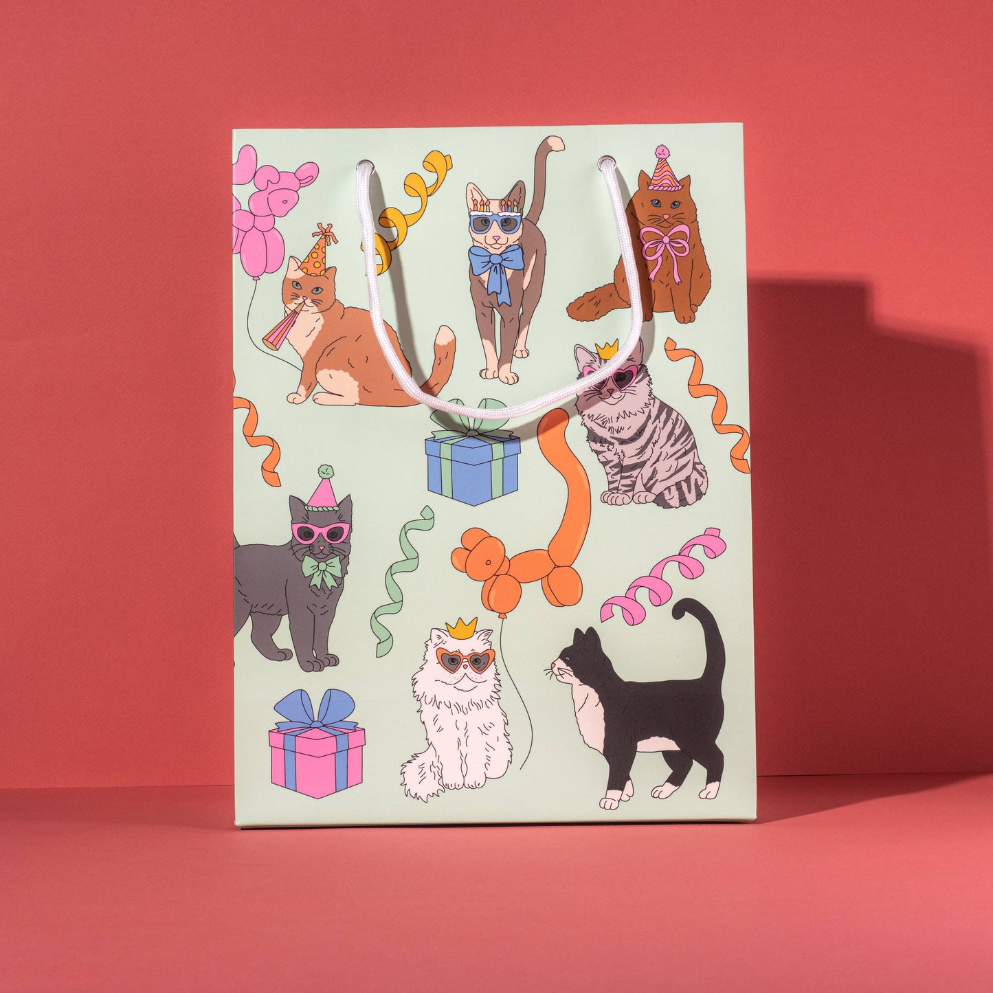 Illustrating Amy - Birthday Cats Gift Bag