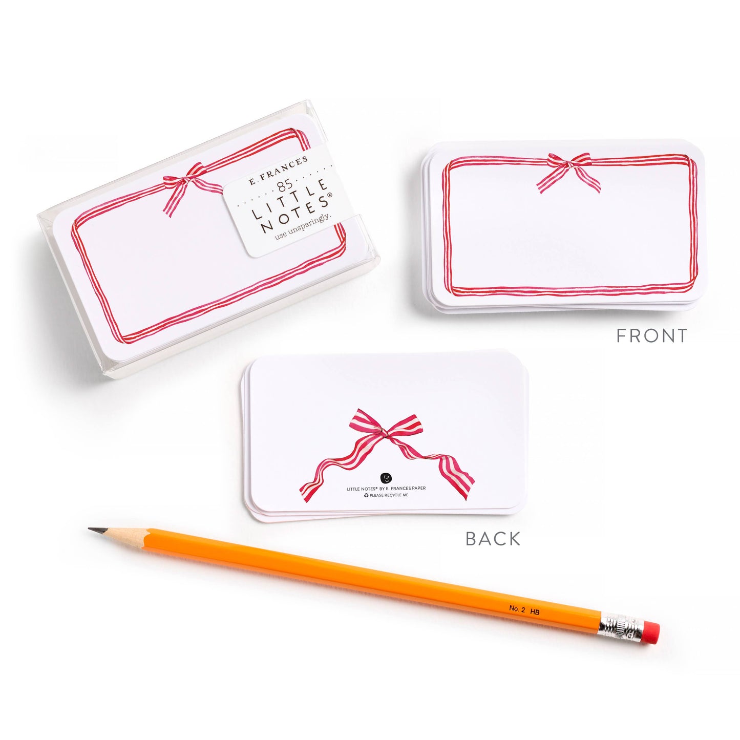 E. Frances Paper - Red Ribbon Candy Little Notes® | 85 mini notes