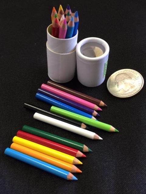 Mini Colored Pencil Set - Tiny Tube