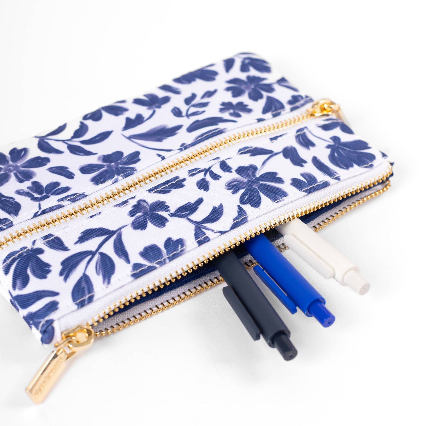 Elyse Breanne Design - Porcelain Floral Pencil Pouch