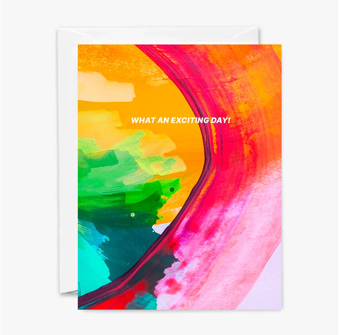 Exciting Day Celebration Card