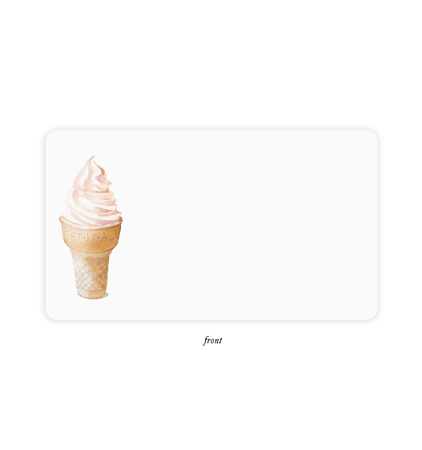E. Frances Paper - Ice Cream Little Notes®