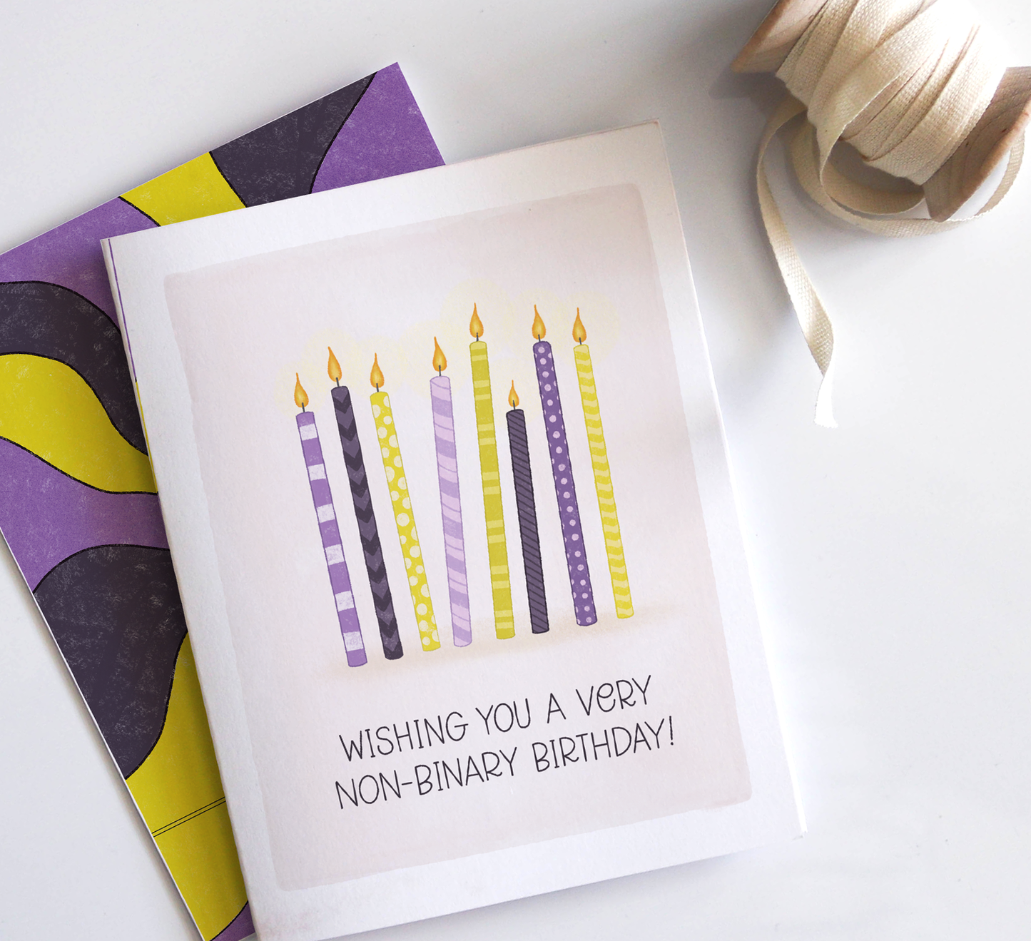 The Noble Paperie - Non-Binary Birthday | LGBTQ+ Friend Bday Queer Card