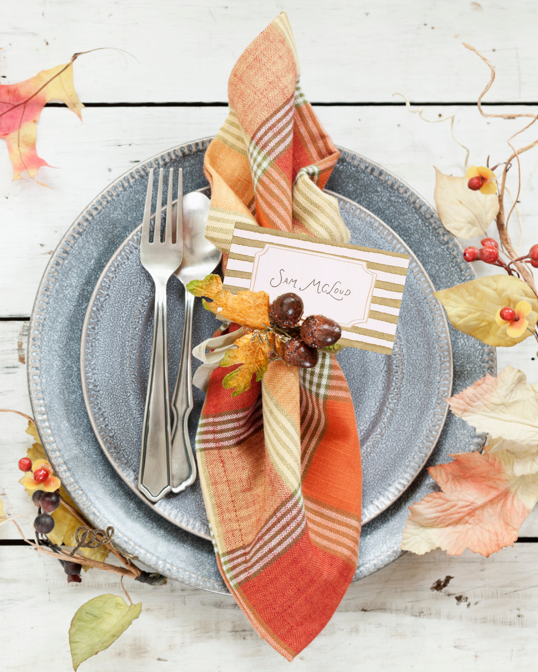 Personalized Place Cards - The Sam