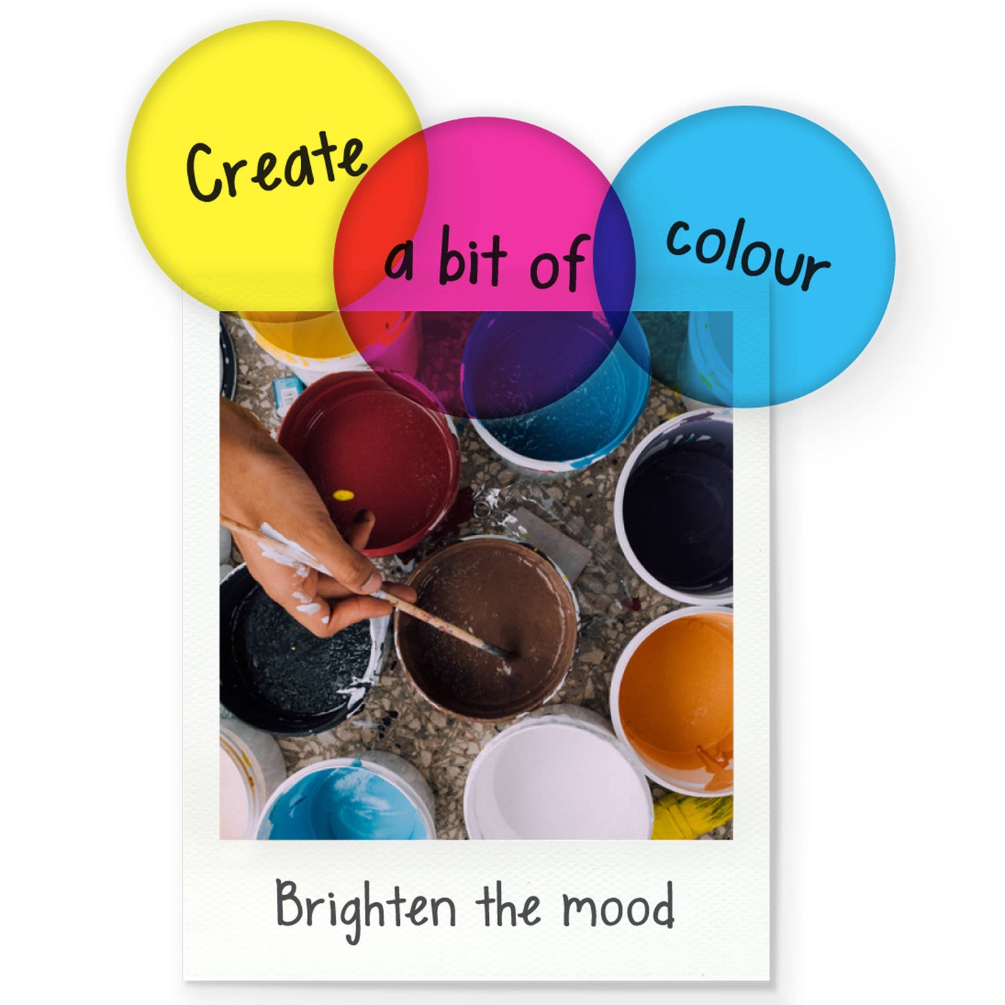 CMYK Transparent Sticky Notes