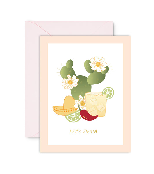 Sublime & Co. - Let's Fiesta Cinco De Mayo Card With Tequila