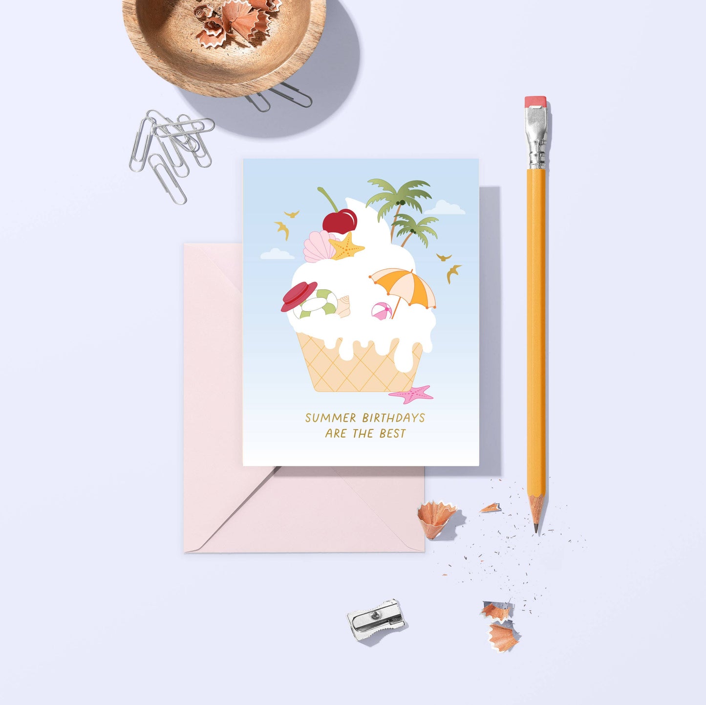 Sublime & Co. - Summer Birthdays Are The Best Ice Cream Birthday Card
