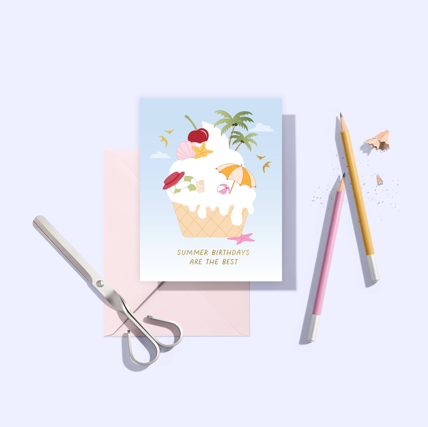 Sublime & Co. - Summer Birthdays Are The Best Ice Cream Birthday Card